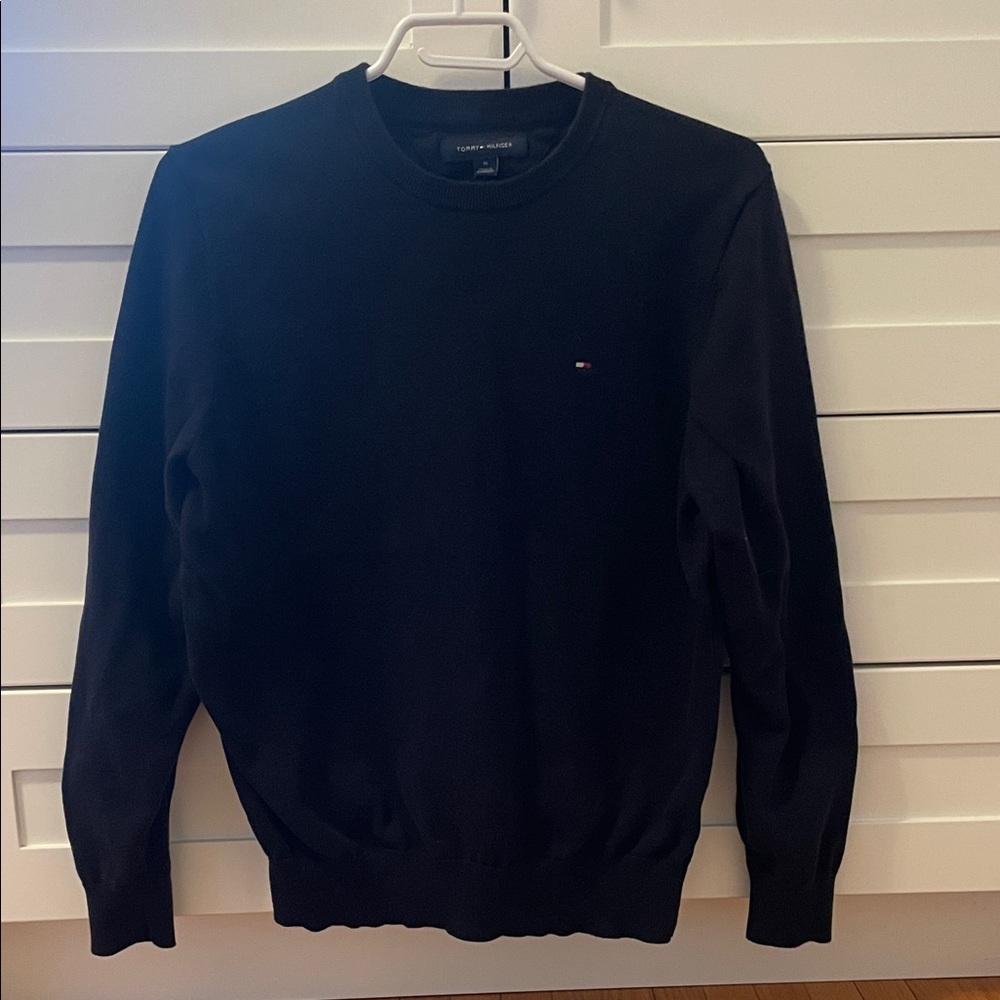 Tommy Hilfiger Navy Crewneck Sweater | Medium